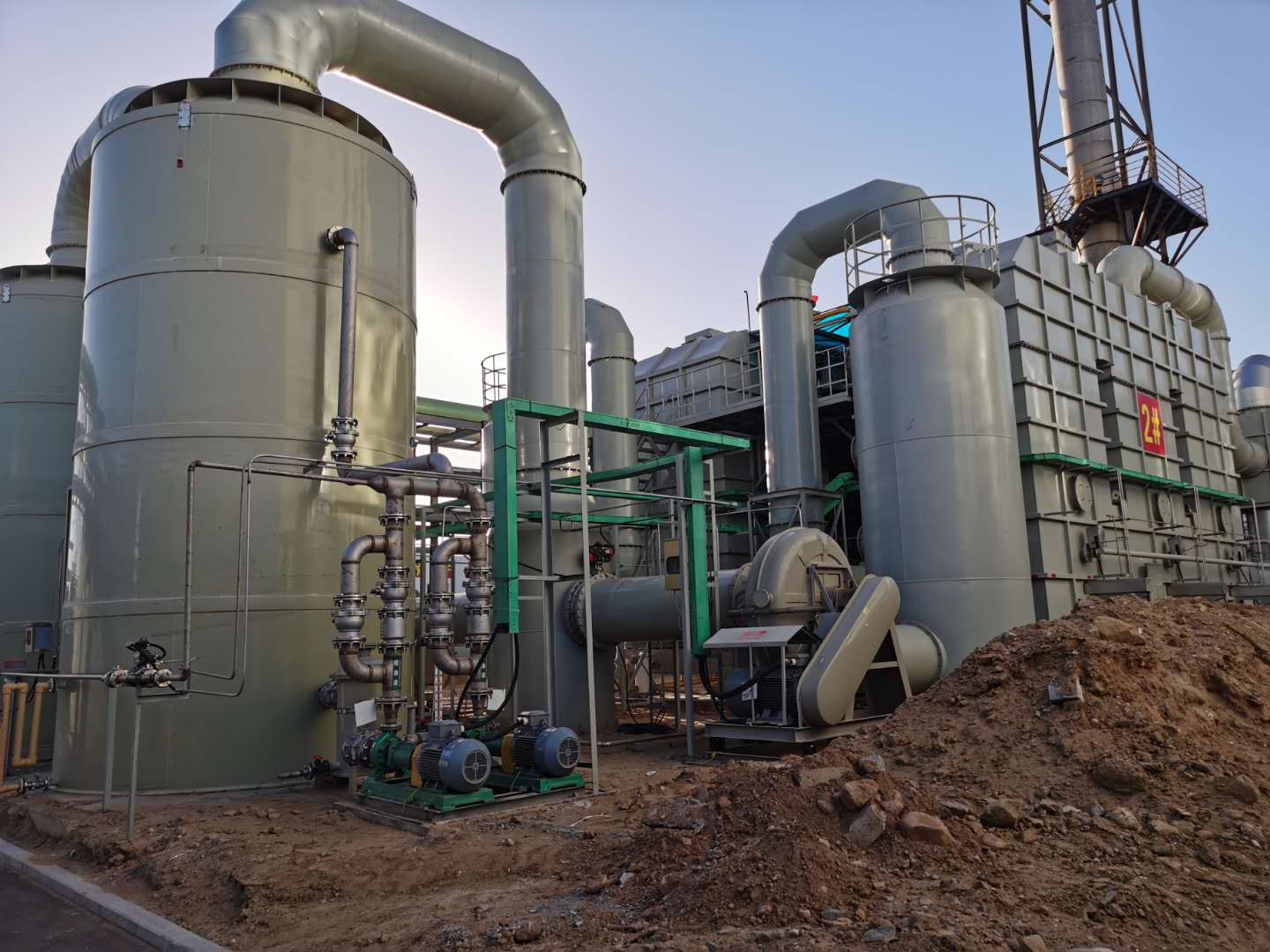 某維生素發(fā)酵廢氣治理項目